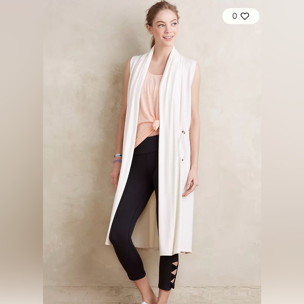 Anthropologie Saturday Sunday Avasa Duster Vest - EUC